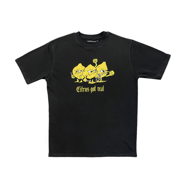 Hard Lemon T-Shirt - Vintage Black