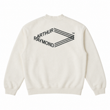 Quarter Zip Bomber - Ivory