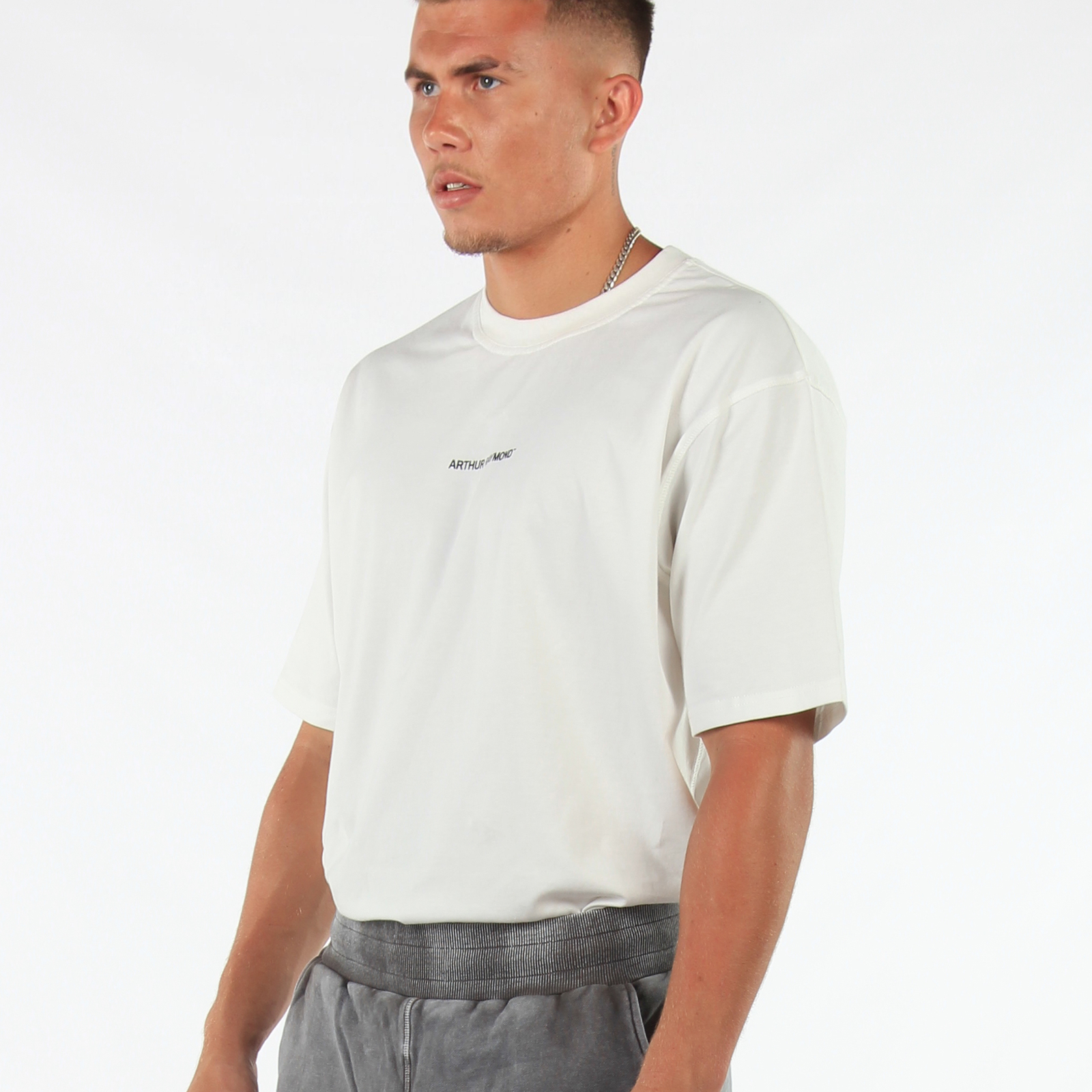 ★★ ★★ Oversized terry t-shirt T12F1TPO130MT 1722576608_Jd.png