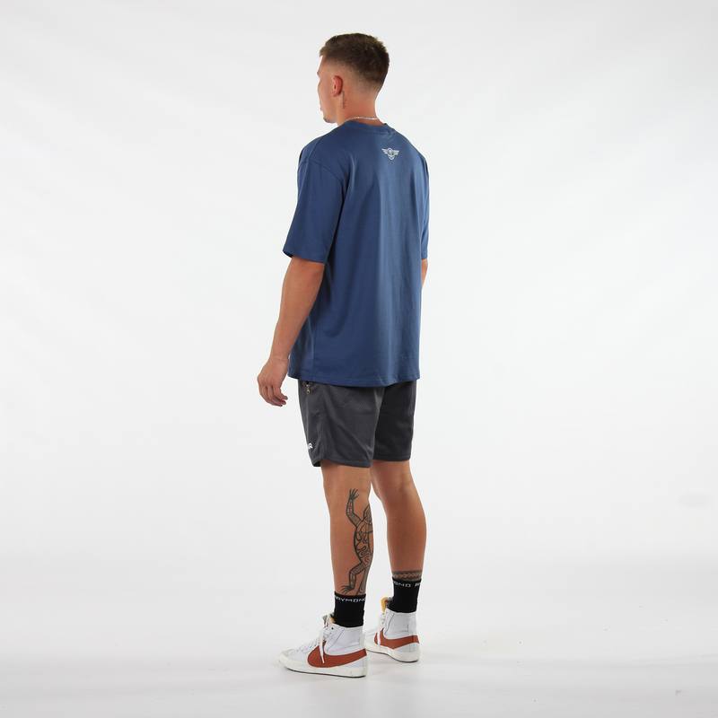Droppin' Dimes Mesh Shorts - Gun Grey