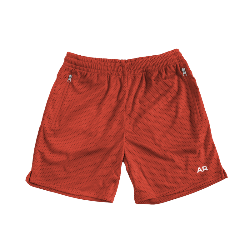 Droppin' Dimes Mesh Shorts - B-Ball Orange