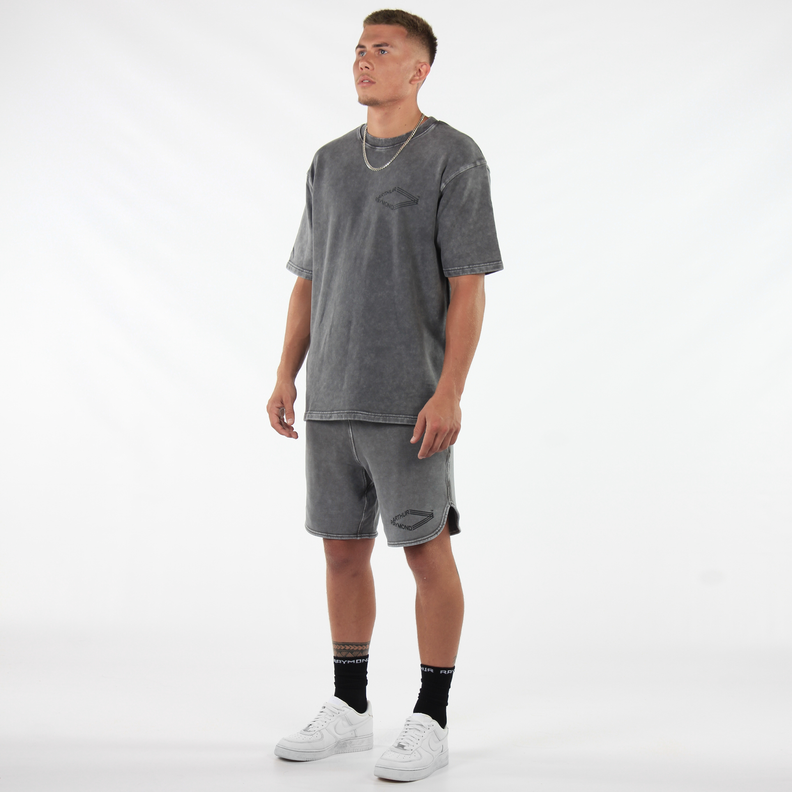 Boxy Heavyweight T-Shirt - Vintage Washed | Arthur Raymond Boxy Heavyweight T-Shirt - Vintage Washed | Arthur Raymond